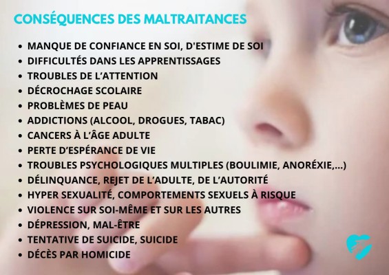 Conséquences sur les maltraitances